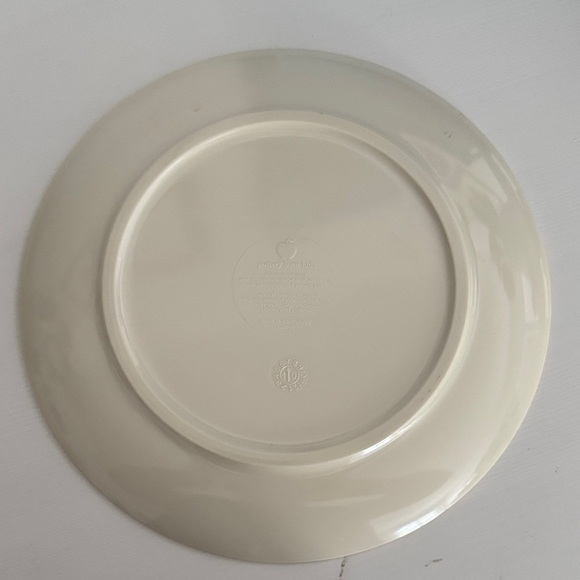 Pottery Barn Kids Festive Turkey Plate with Brown and Yellow Accents - Picture 4 of 5